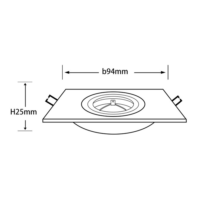 svet-k-vstraiv-j-artin-kvadrat-94h94h25mm-montazhn-otverstie-75h75mm-gu5.3-al-belyj-51423-7-9905094-10 Свет-к встраив-й, ARTIN, квадрат 94х94х25мм монтажн отверстие 75х75мм GU5.3 Al белый 51423 7 — изображение 11