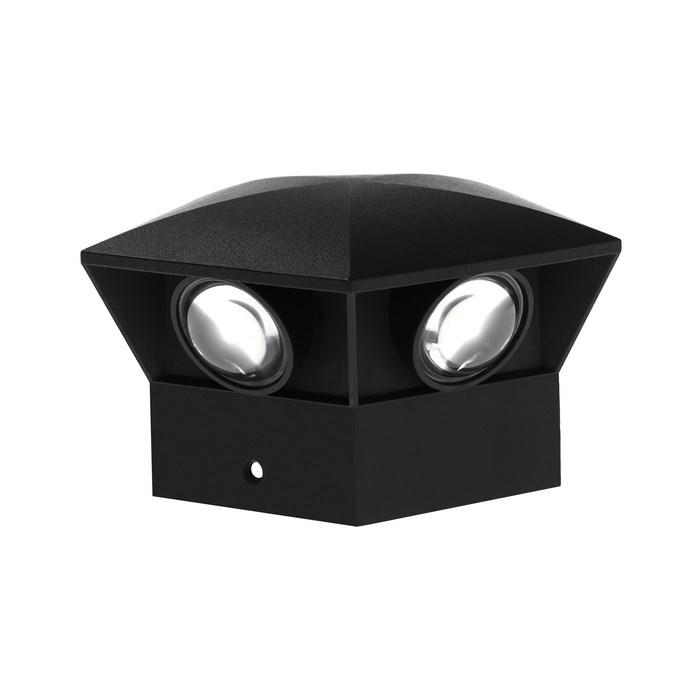 svetilnik-fasadnyj-amp171iskraamp187-fsd-052-5-vt-3000k-5-luchej-ip65-220-v-plastik-chernyj-10084262-5 Светильник фасадный «Искра», FSD-052, 5 Вт, 3000К, 5 лучей, IP65, 220 В, пластик, черный — изображение 6