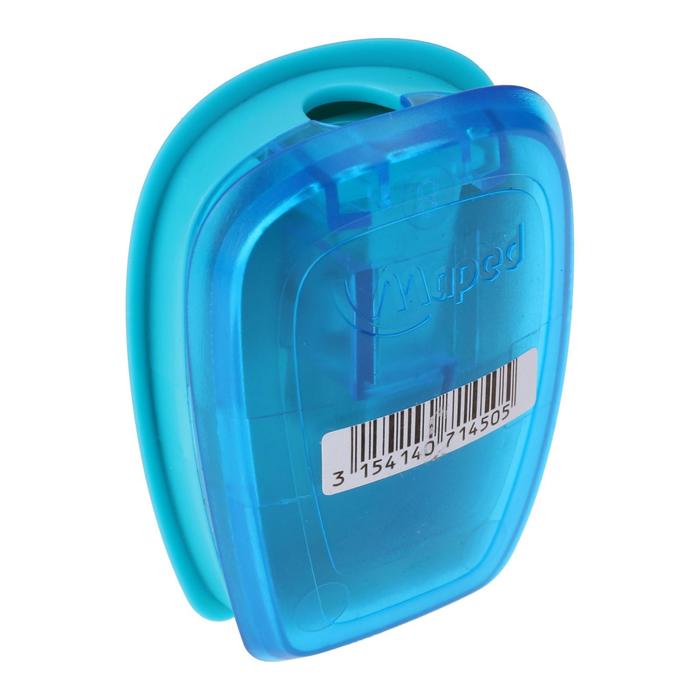 tochilka-1-otverstie-s-kontejnerom-maped-pulse-v-blistere-miks-3681533-3 Точилка 1 отверстие с контейнером Maped Pulse, в блистере, микс — изображение 4