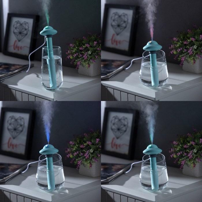 uvlazhnitel-vozduha-ampquotnloampquot-hm-21-ultrazvukovoj-pogruzhnoj-s-podsvetkoj-usb-zeljonyj-9935064-1 Увлажнитель воздуха "НЛО" HM-21, ультразвуковой, погружной, с подсветкой, USB, зелёный — изображение 2