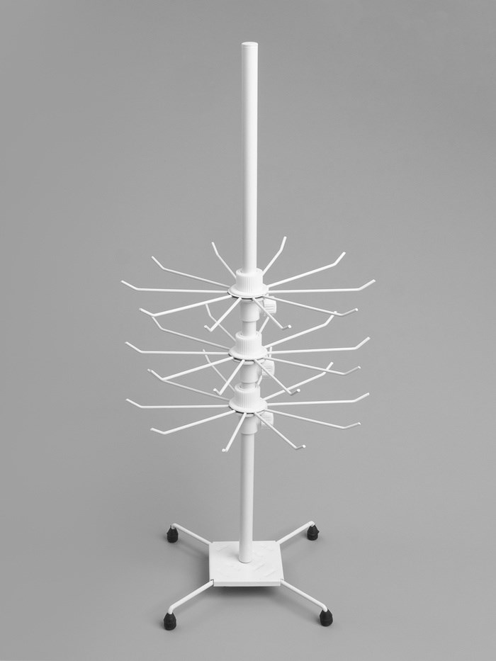 vertushka-3-jarusa-po-10-krjuchkov-28amp21528amp21565-cvet-belyj-653036-4 Вертушка, 3 яруса по 10 крючков, 28×28×65, цвет белый — изображение 5