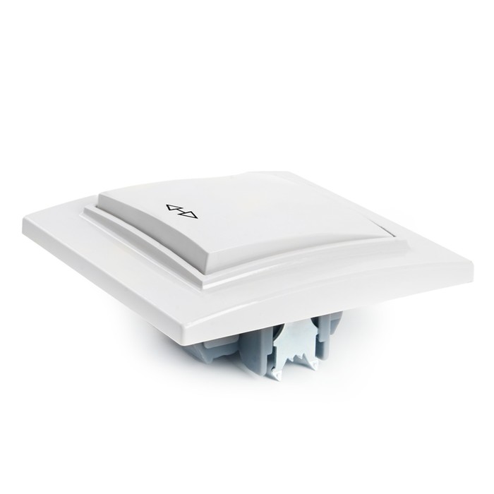 vykljuchatel-perekljuchatel-jelek-ij-perekrestnyj-1-klavishnyjstekker-jernapsw10-9009-01bely-1022451-10224516-2 Выключатель (переключатель) элек-ий перекрестный 1-клавишный,STEKKER Эрна,PSW10-9009-01,белы 1022451 — изображение 3