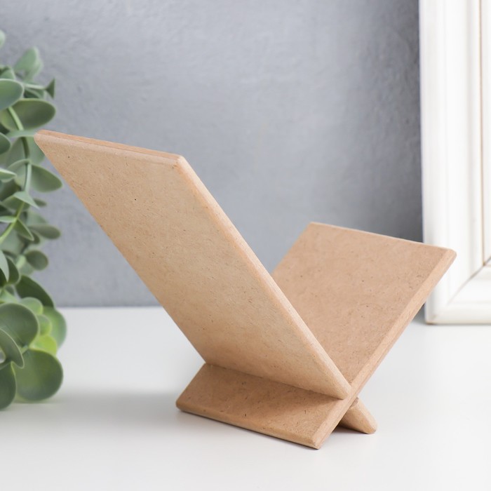 zagotovka-dlja-tvorchestva-ampquotpodstavka-dlja-telefonaampquot-nabor-2-detali-15h10h8-sm-9302727-1 Заготовка для творчества "Подставка для телефона" (набор 2 детали) 15х10х8 см — изображение 2