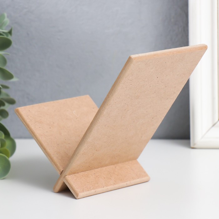 zagotovka-dlja-tvorchestva-ampquotpodstavka-dlja-telefonaampquot-nabor-2-detali-15h10h8-sm-9302727-2 Заготовка для творчества "Подставка для телефона" (набор 2 детали) 15х10х8 см — изображение 3