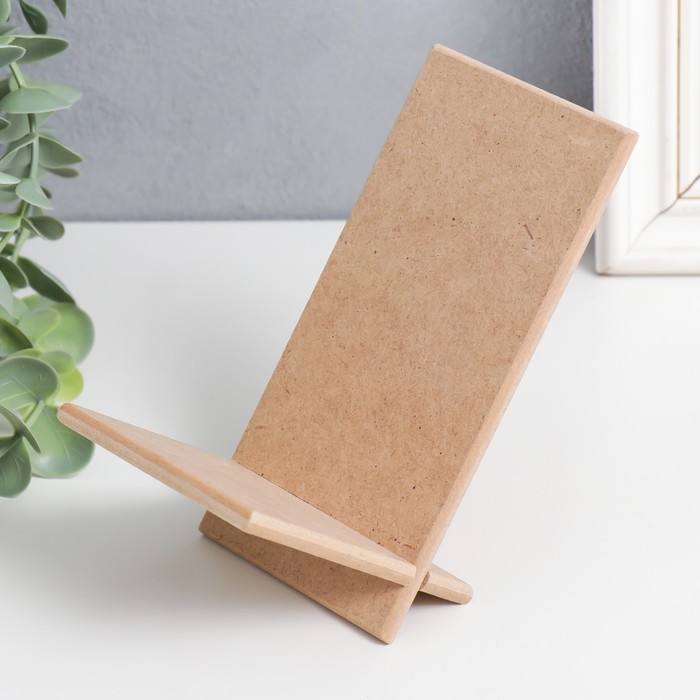 zagotovka-dlja-tvorchestva-ampquotpodstavka-dlja-telefonaampquot-nabor-2-detali-15h10h8-sm-9302727-3 Заготовка для творчества "Подставка для телефона" (набор 2 детали) 15х10х8 см — изображение 4