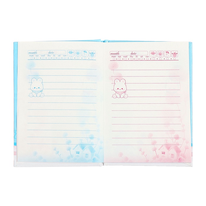 zapisnaja-knizhka-podarochnaja-45-listov-linija-na-zamke-kotiki-163h127sm-10549462-4 Записная книжка подарочная, 45 листов, линия, на замке  Котики (16,3х12,7см) — изображение 5