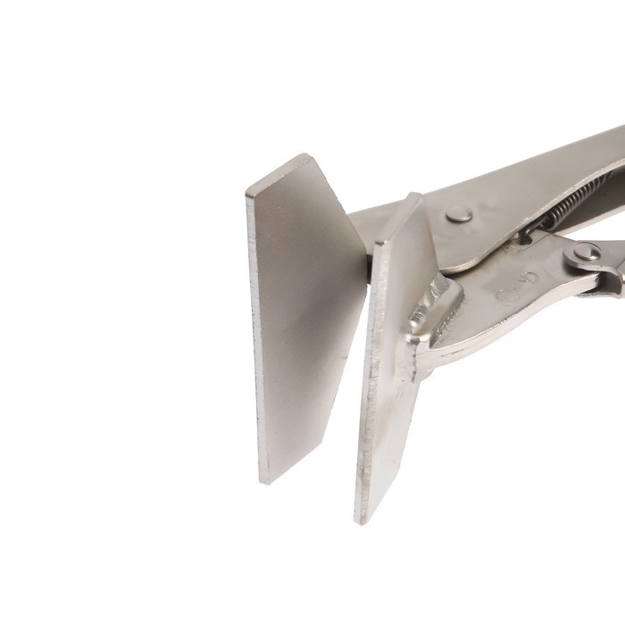 zazhim-ruchnoj-tundra-shirokij-ploskij-zahvat-s-fiksatorom-250-mm-7354819-2 Зажим ручной ТУНДРА, широкий плоский захват, с фиксатором, 250 мм — изображение 3
