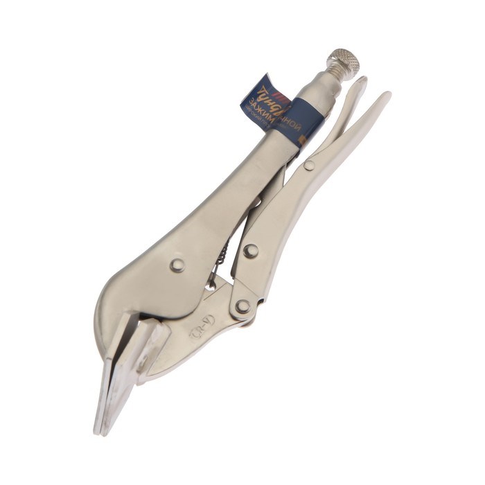 zazhim-ruchnoj-tundra-shirokij-ploskij-zahvat-s-fiksatorom-250-mm-7354819-4 Зажим ручной ТУНДРА, широкий плоский захват, с фиксатором, 250 мм — изображение 5