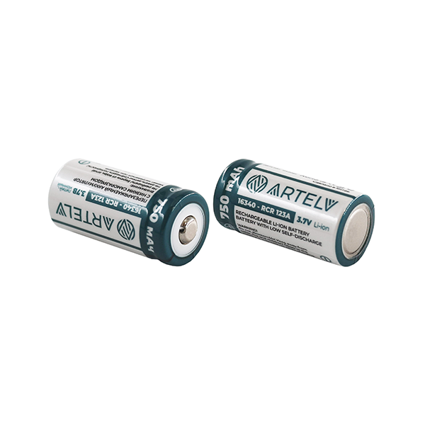 16768367_big Аккумуляторная батарея Artelv RCR123 3.7V Li-Ion 750 mAh — изображение 5