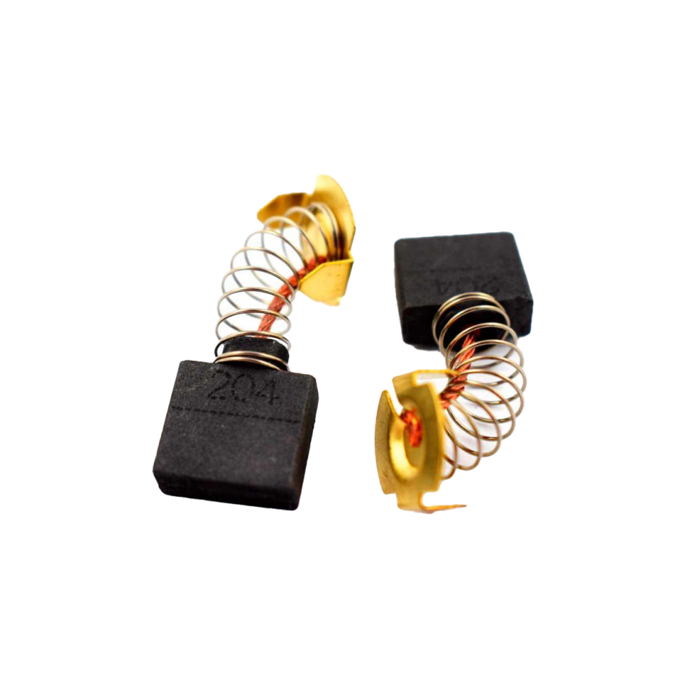 Щетка графитовая Makita CB-204 7Х18 мм с пружиной 9069, GA9020/30/40, 2414NB, 2 шт/уп