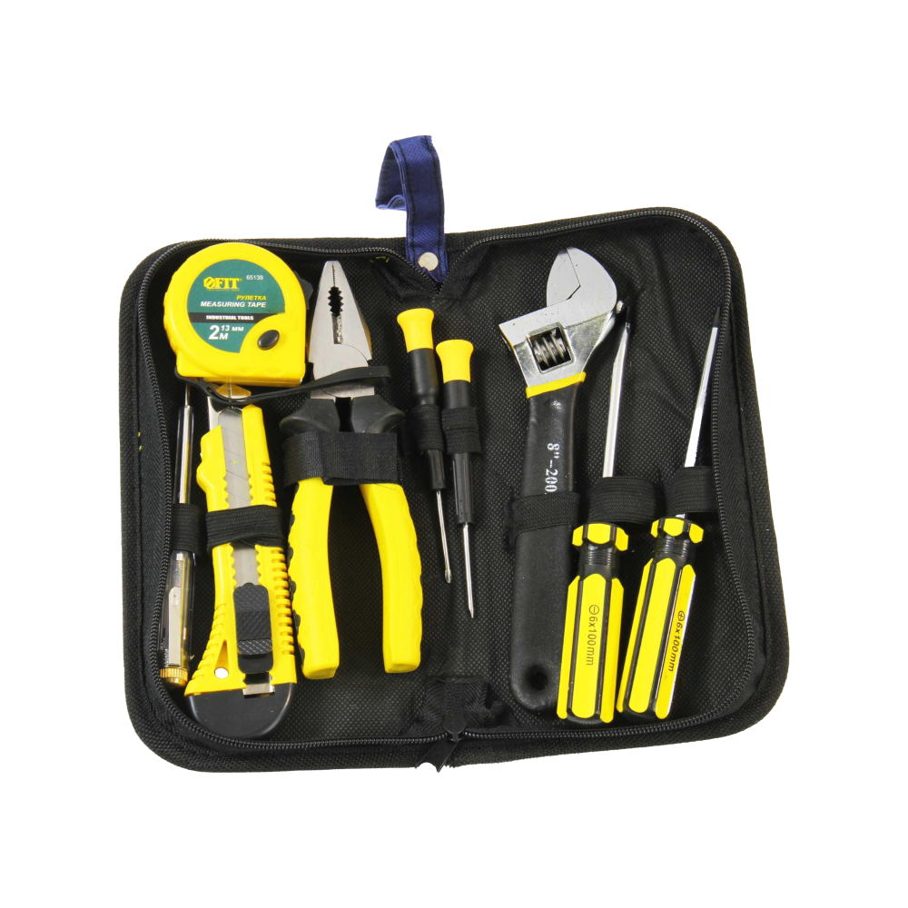 tdfort.ru_tel-8-812-6066060__10554_1 Набор инструментов универсальный 9 шт/уп, Fit 65139 — изображение 2