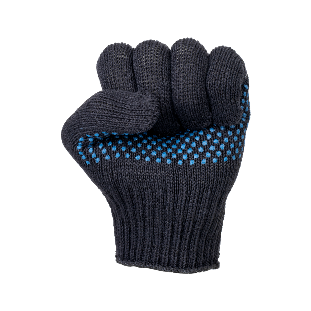 tdfort.ru_tel-8-812-6066060__123_5 Перчатки х/б полушерсть с ПВХ, 65гр, 7 класс, точка, арт. 0030Р, черные — изображение 6