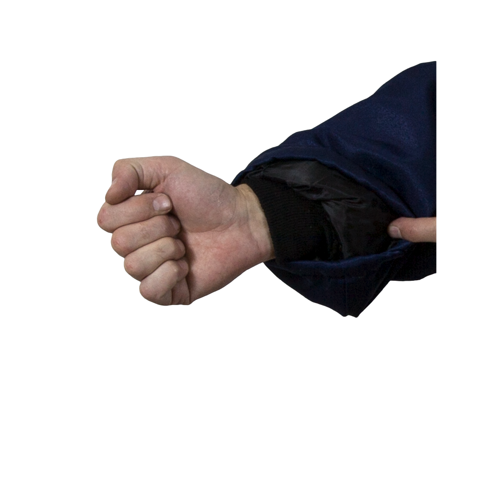 tdfort.ru_tel-8-812-6066060__13256_7 Куртка рабочая Бригадир утепленная с СОП на пуговицах с капюшоном — изображение 7