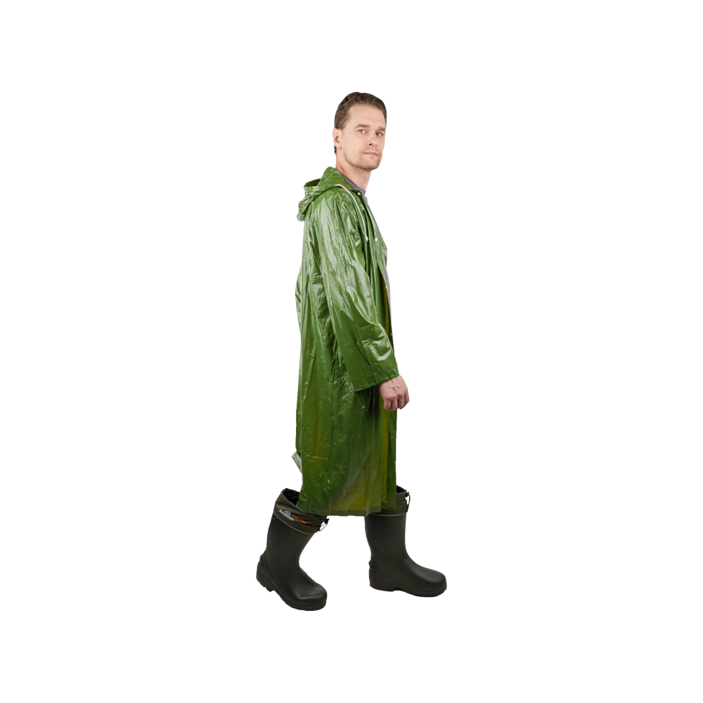tdfort.ru_tel-8-812-6066060__14486_5 Плащ-дождевик №5 влагозащитный из ПВХ олива, с капюшоном, для мужчин и женщин — изображение 6