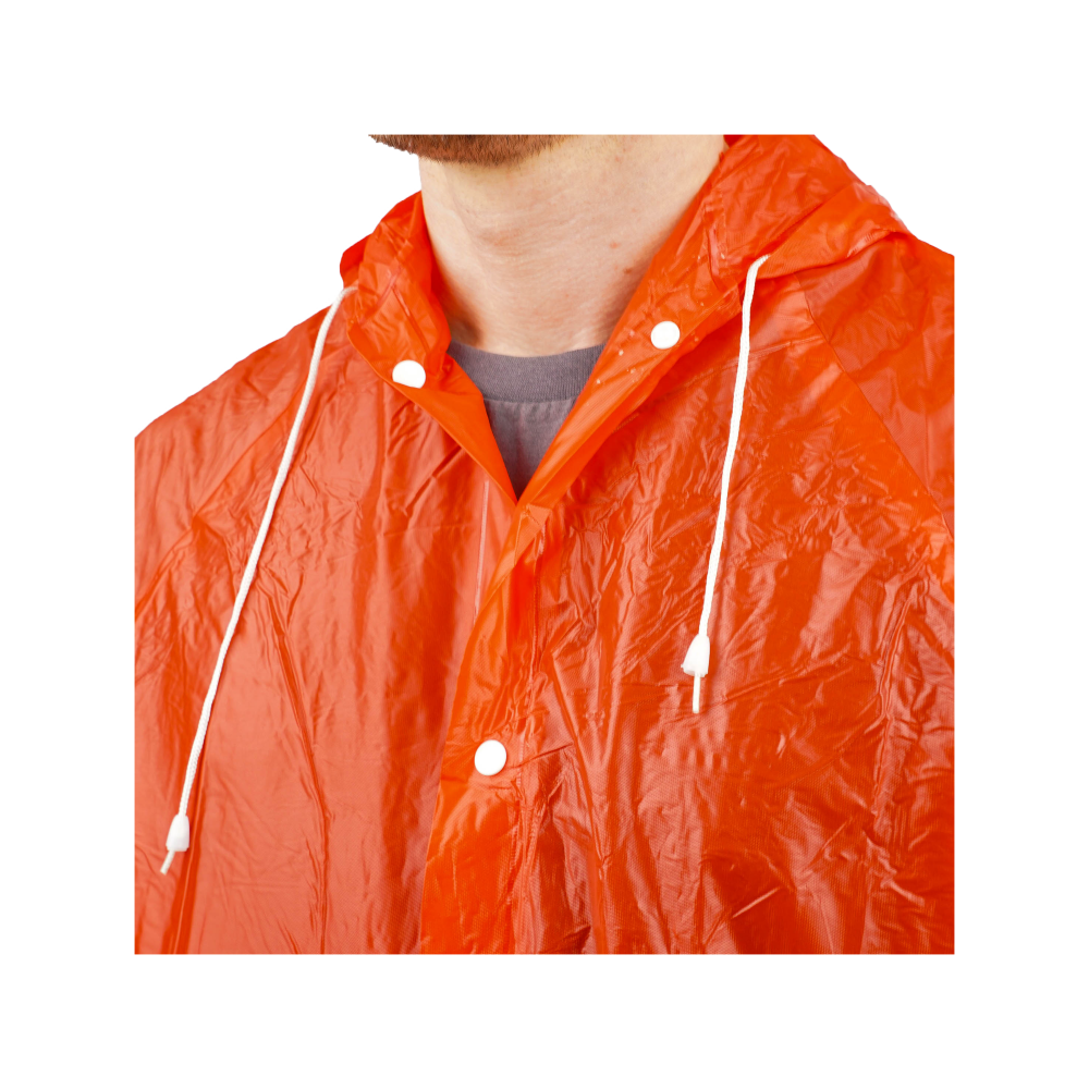 tdfort.ru_tel-8-812-6066060__14497_6 Плащ-дождевик №4 влагозащитный из ПВХ красный, с капюшоном, для мужчин и женщин — изображение 7