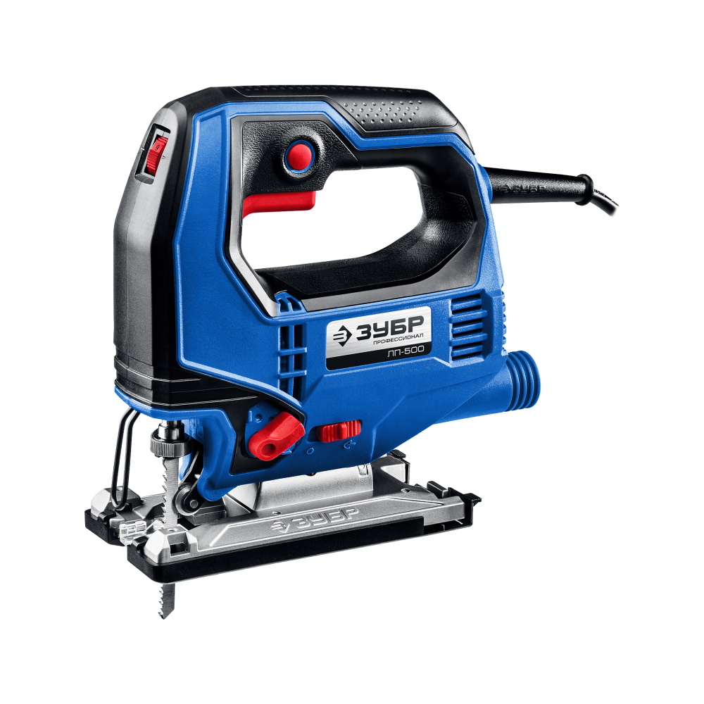 ЗУБР. Лобзик электрический ЗП-24-750К (500 Вт, 600-3000 ход/мин, 65 мм) Профессионал ЛП-500