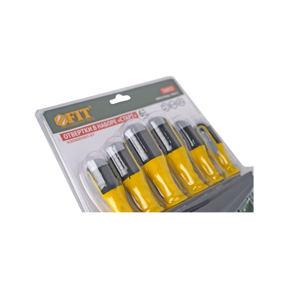 tdfort.ru_tel-8-812-6066060__15578_5 Отвертки "Старт", CrV сталь, набор 6 шт, Fit 56032 — изображение 6