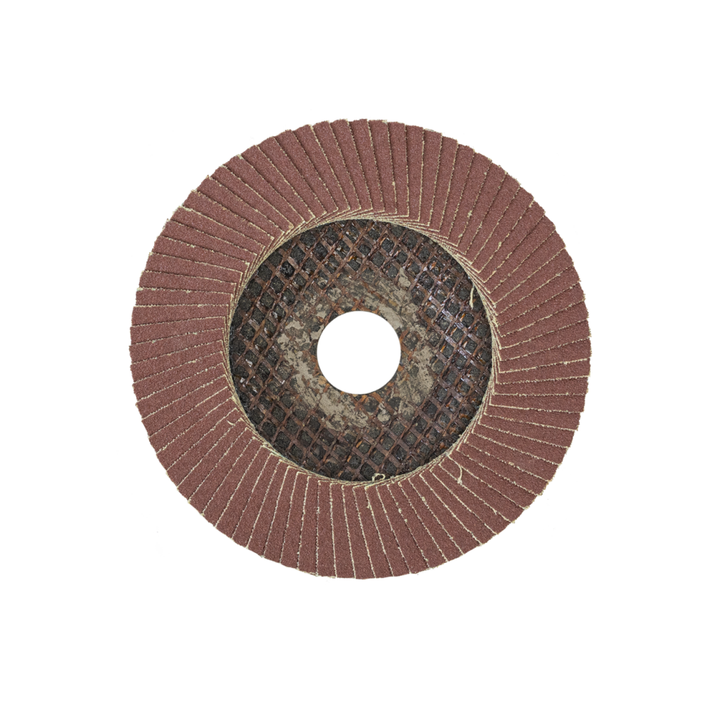 tdfort.ru_tel-8-812-6066060__3304_1 Круг лепестковый торцевой 125 х 22 мм 14А зернистость Р100 Луга-Абразив 3304   / Диск для УШМ болгарки КЛТ — изображение 2