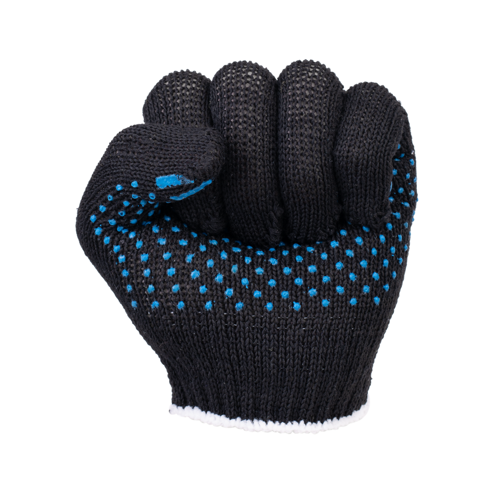 tdfort.ru_tel-8-812-6066060__5462_5 Перчатки х/б с ПВХ, 32гр, 10 класс, точка, арт. 0010Р, черные — изображение 6