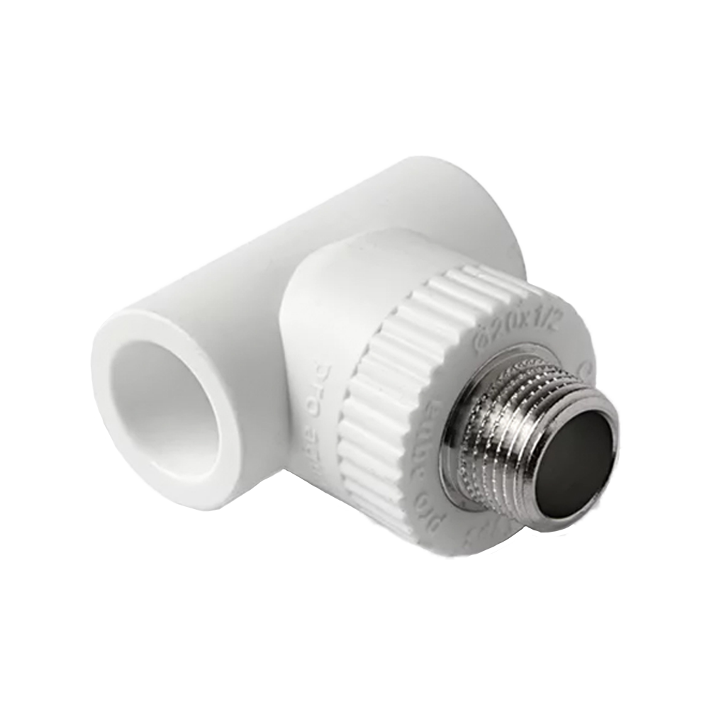 Тройник пп комбинированный НР 20х3/4"