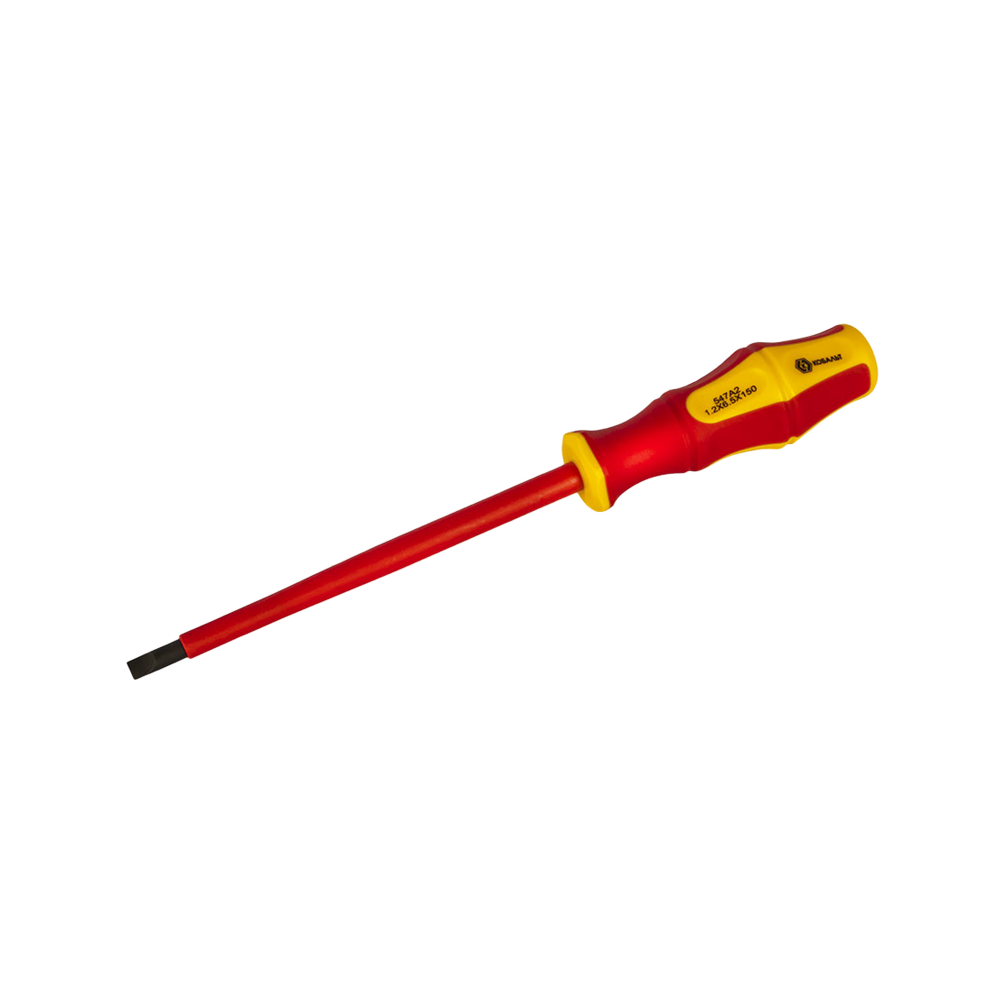 tdfort.ru_tel-8-812-6066060__7403_1 Отвертка диэлектрическая SL 6,5 х 150 мм, Кобальт 646-461 Ultra Grip — изображение 2