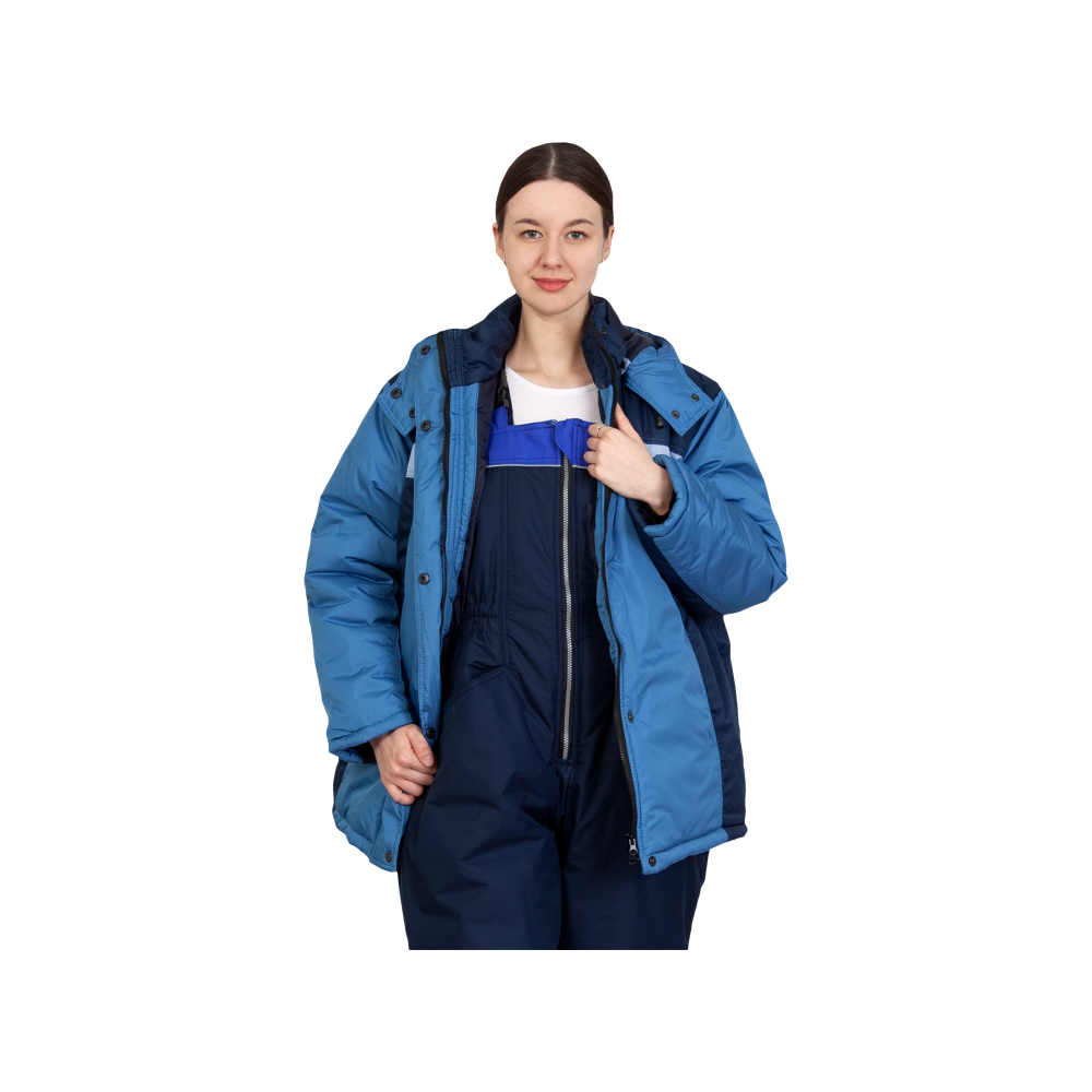 tdfort.ru_tel-8-812-6066060__8170_3 Куртка рабочая женская Фристайл утепленная — изображение 4